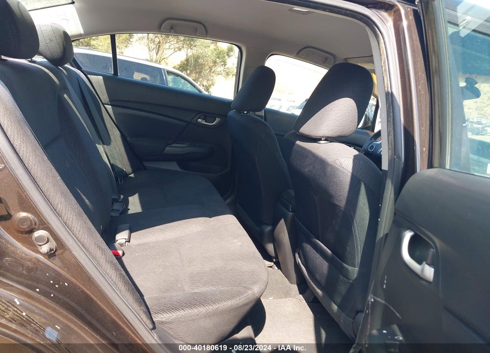 2013 HONDA CIVIC LX VIN: 2HGFB2F51DH588240