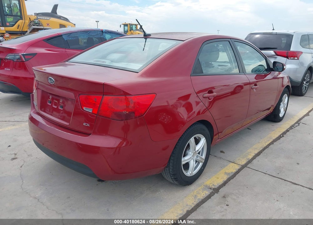 2010 KIA FORTE EX VIN: KNAFU4A26A5849914