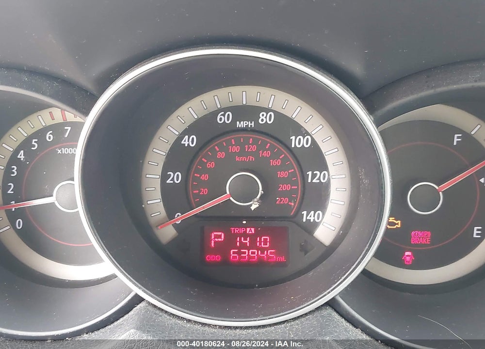 2010 KIA FORTE EX VIN: KNAFU4A26A5849914