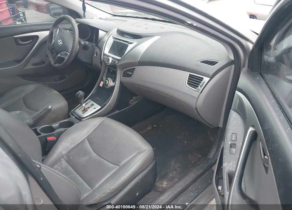2012 HYUNDAI ELANTRA LIMITED (ULSAN PLANT) VIN: KMHDH4AE8CU256780