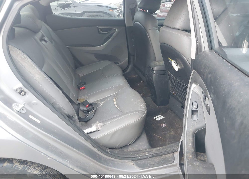2012 HYUNDAI ELANTRA LIMITED (ULSAN PLANT) VIN: KMHDH4AE8CU256780