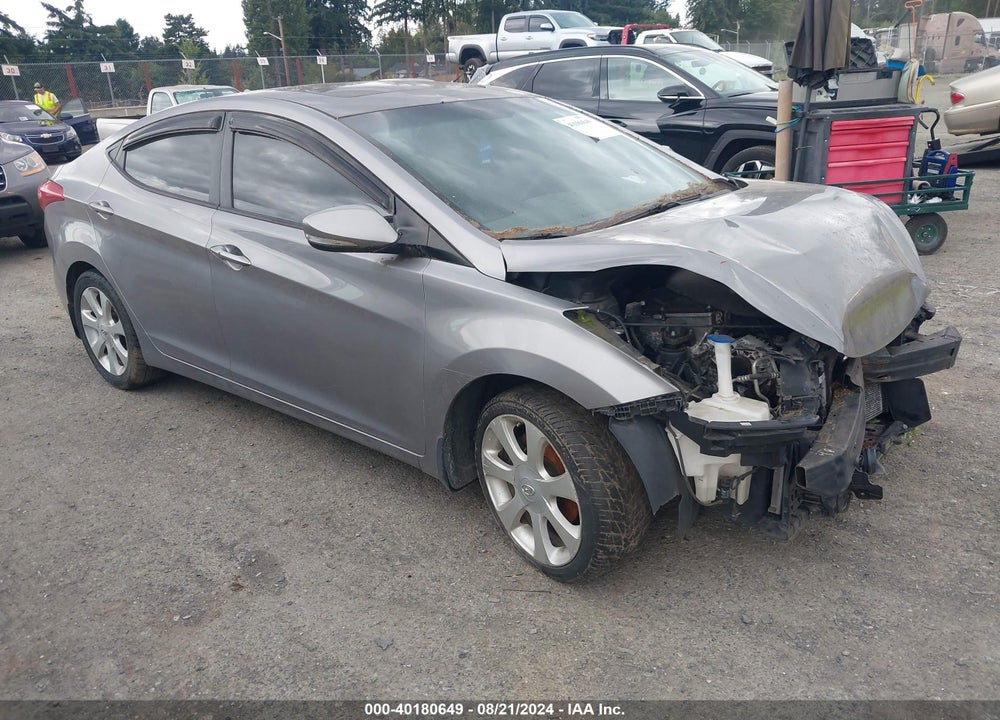 2012 HYUNDAI ELANTRA LIMITED (ULSAN PLANT) VIN: KMHDH4AE8CU256780