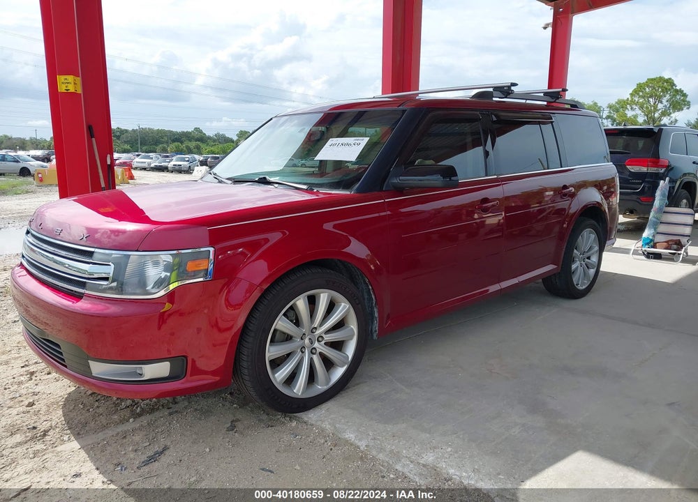 2014 FORD FLEX SEL VIN: 2FMHK6C82EBD22593