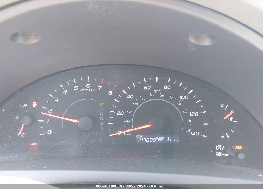 2009 TOYOTA CAMRY LE VIN: 4T4BE46K29R066986