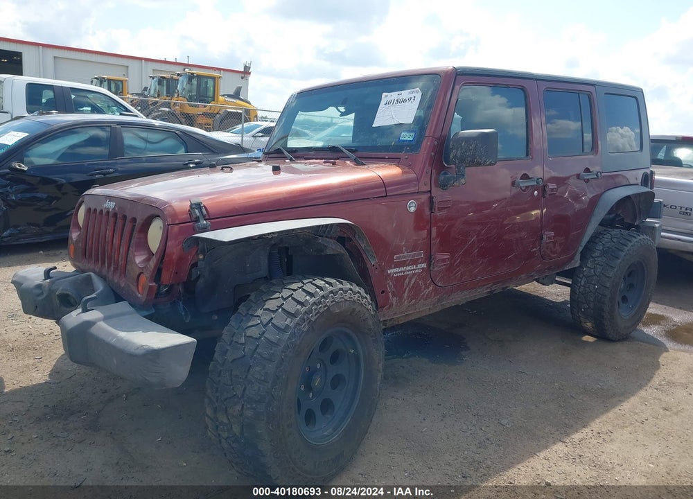 2010 JEEP WRANGLER UNLIMITED SPORT VIN: 1J4BA3H13AL144673