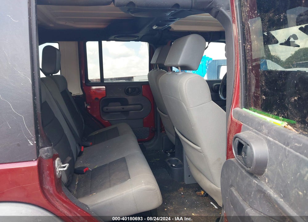 2010 JEEP WRANGLER UNLIMITED SPORT VIN: 1J4BA3H13AL144673