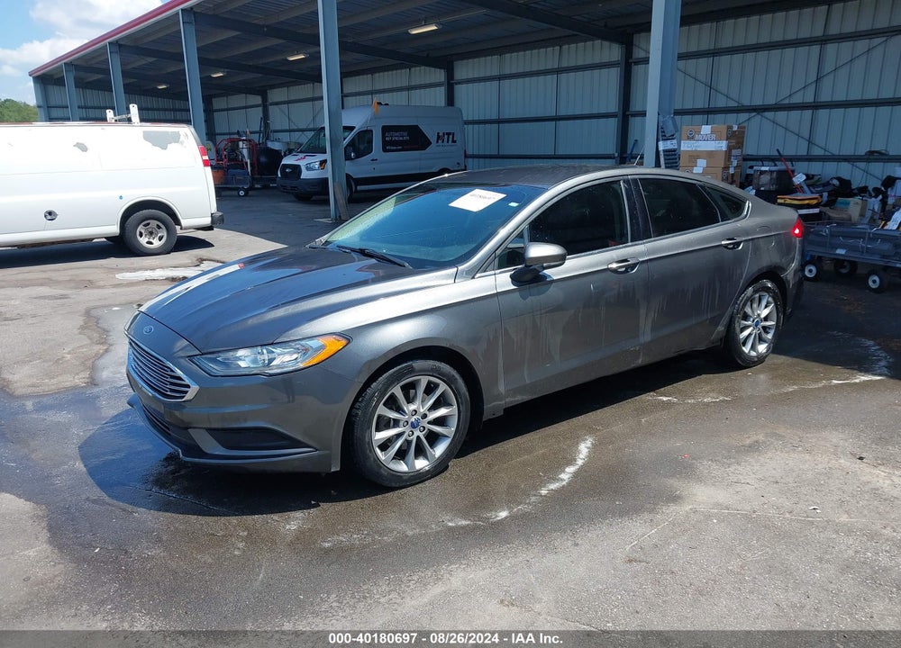 2017 FORD FUSION SE VIN: 3FA6P0H70HR181397