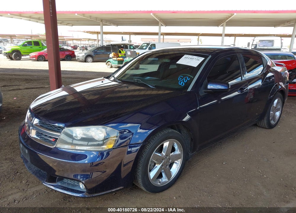 2012 DODGE AVENGER SXT PLUS VIN: 1C3CDZEG0CN313704