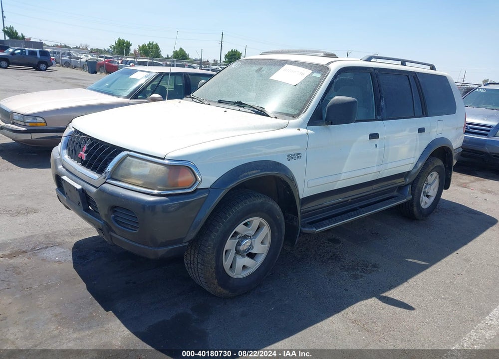 2001 MITSUBISHI MONTERO SPORT XLS VIN: JA4MT31H11P012028