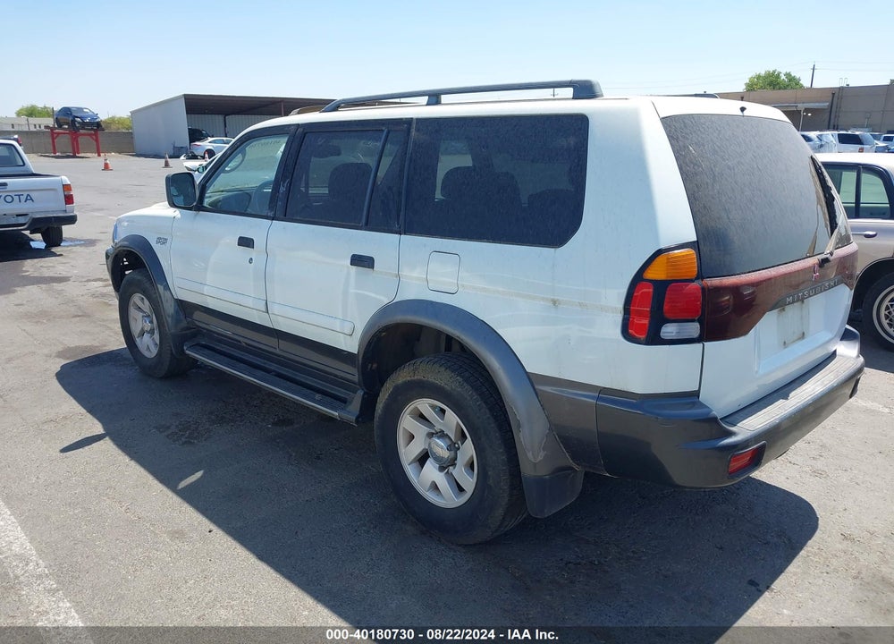 2001 MITSUBISHI MONTERO SPORT XLS VIN: JA4MT31H11P012028