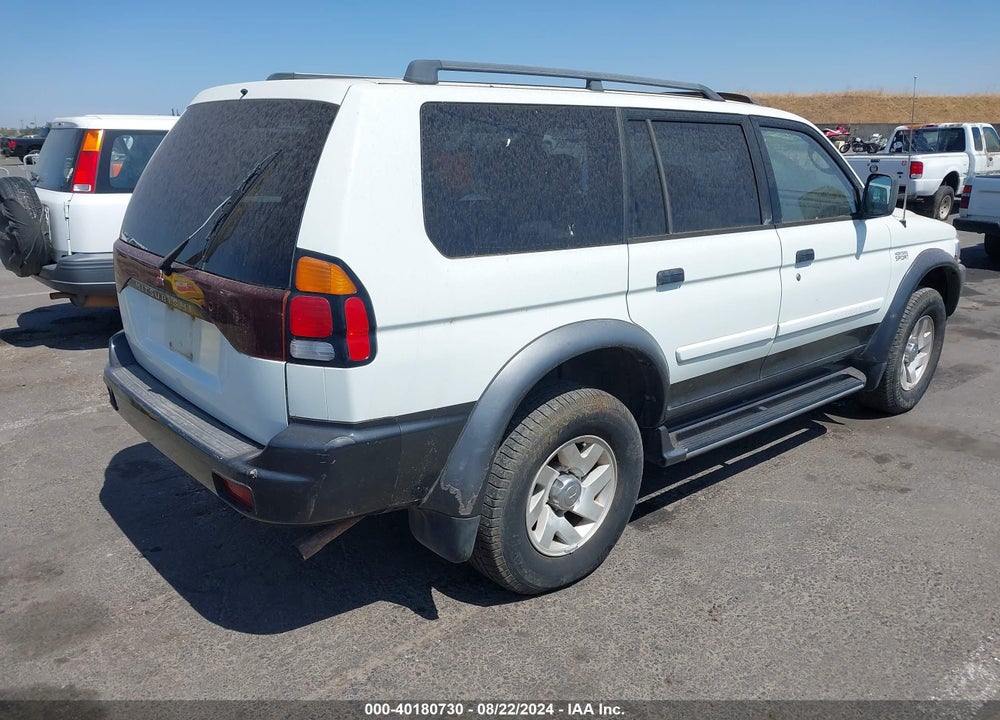 2001 MITSUBISHI MONTERO SPORT XLS VIN: JA4MT31H11P012028