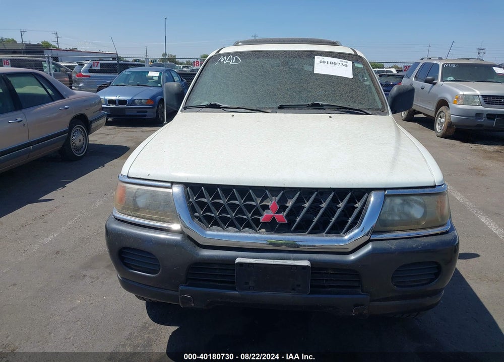 2001 MITSUBISHI MONTERO SPORT XLS VIN: JA4MT31H11P012028