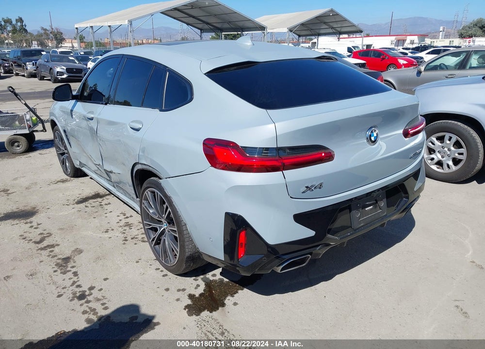 2022 BMW X4 XDRIVE30I VIN: 5UX33DT06N9L14759