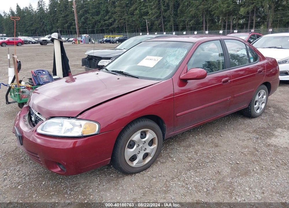 2003 NISSAN SENTRA GXE VIN: 3N1CB51DX3L807559