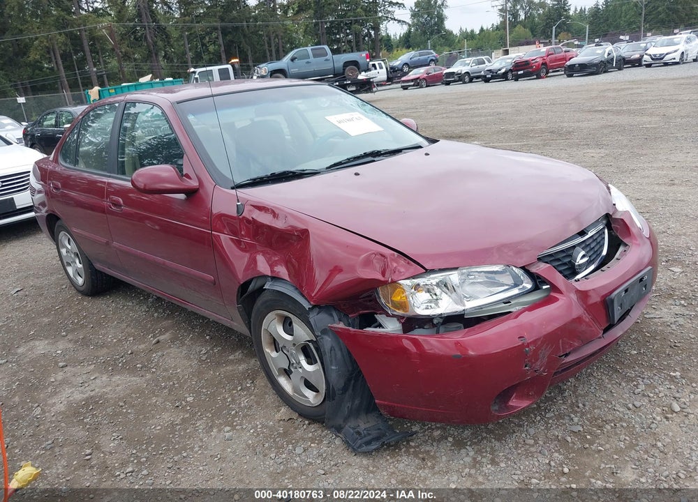 2003 NISSAN SENTRA GXE VIN: 3N1CB51DX3L807559