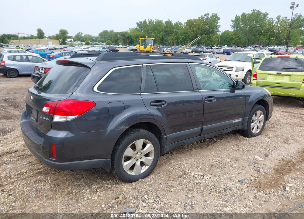 2012 SUBARU OUTBACK 2.5I PREMIUM VIN: 4S4BRCCC2C3220485