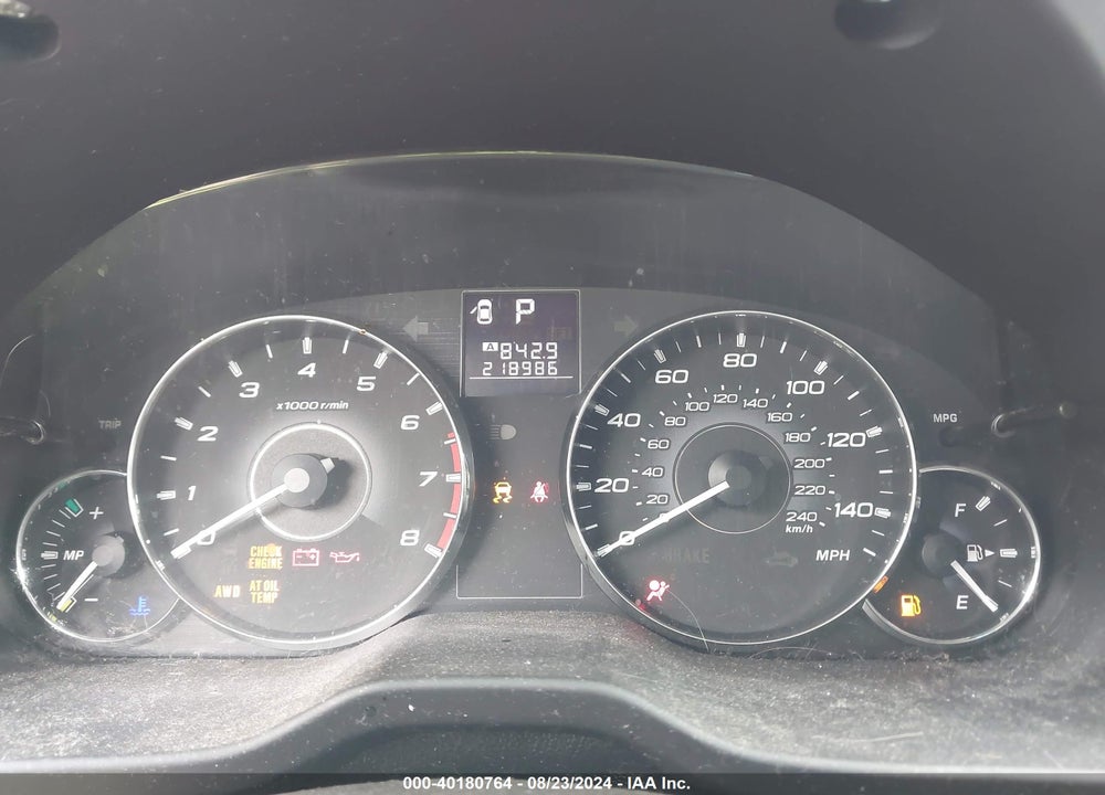 2012 SUBARU OUTBACK 2.5I PREMIUM VIN: 4S4BRCCC2C3220485
