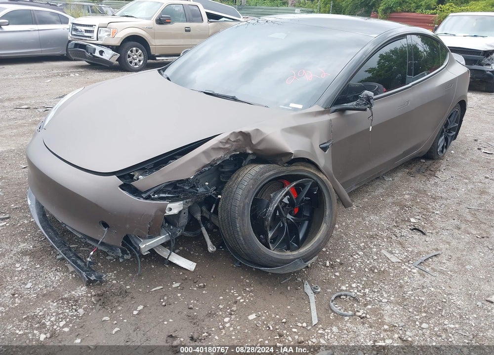 2023 TESLA MODEL 3 PERFORMANCE DUAL MOTOR ALL-WHEEL DRIVE VIN: 5YJ3E1EC7PF412922