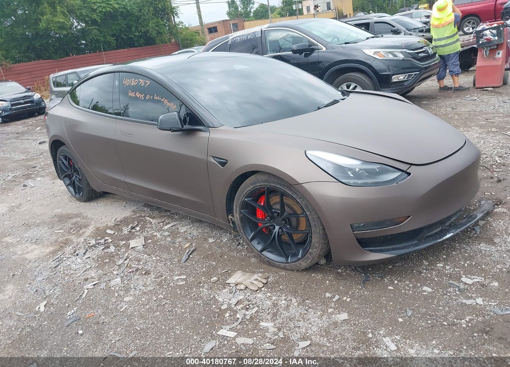 2023 TESLA MODEL 3 PERFORMANCE DUAL MOTOR ALL-WHEEL DRIVE VIN: 5YJ3E1EC7PF412922