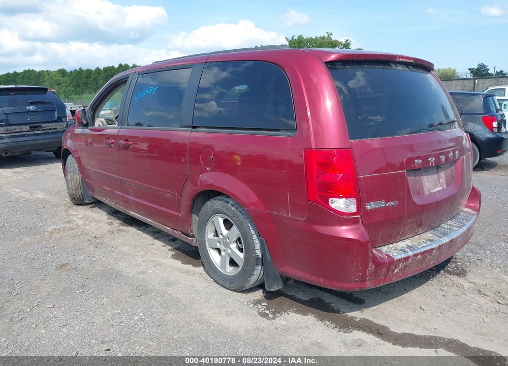 2011 DODGE GRAND CARAVAN VIN: 2D4RN3DG3BR601867