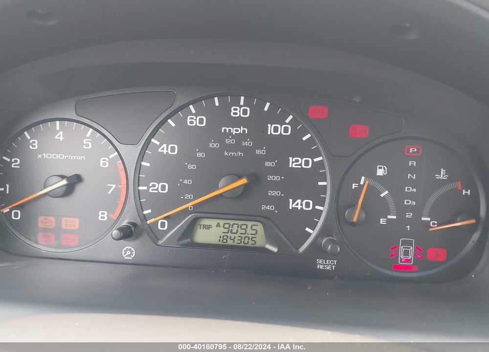 2001 HONDA ACCORD 2.3 EX VIN: 1HGCG66801A109838