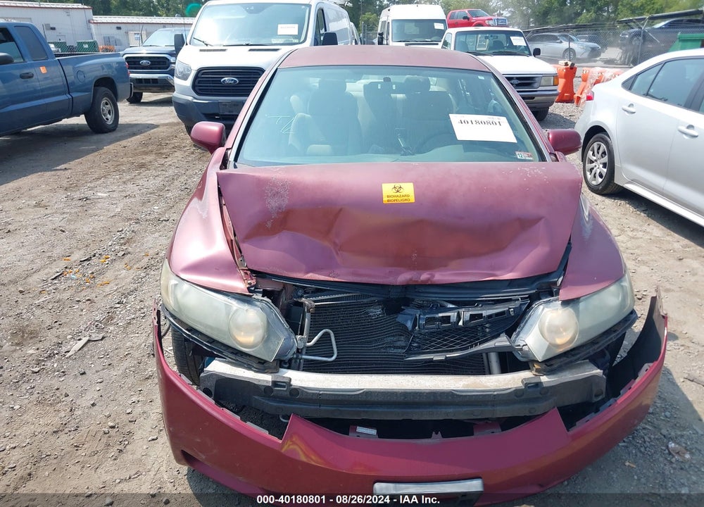 2010 HONDA CIVIC VIN: 2HGFA1F5XAH542611