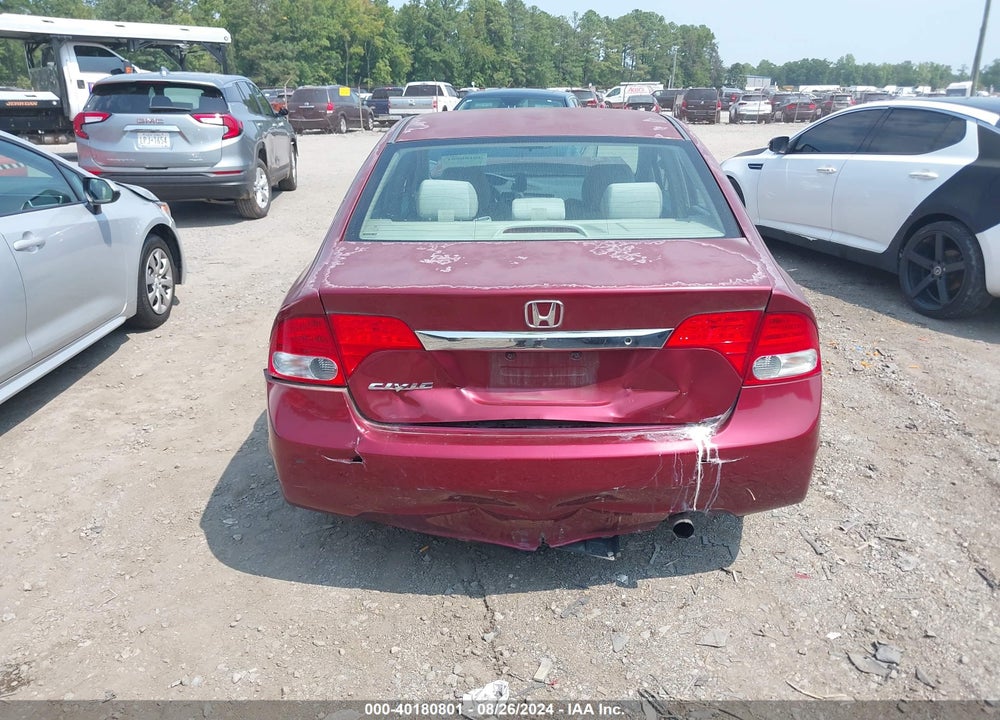 2010 HONDA CIVIC VIN: 2HGFA1F5XAH542611