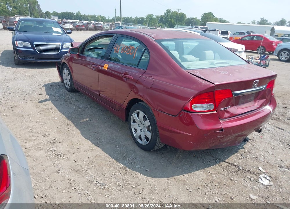 2010 HONDA CIVIC VIN: 2HGFA1F5XAH542611