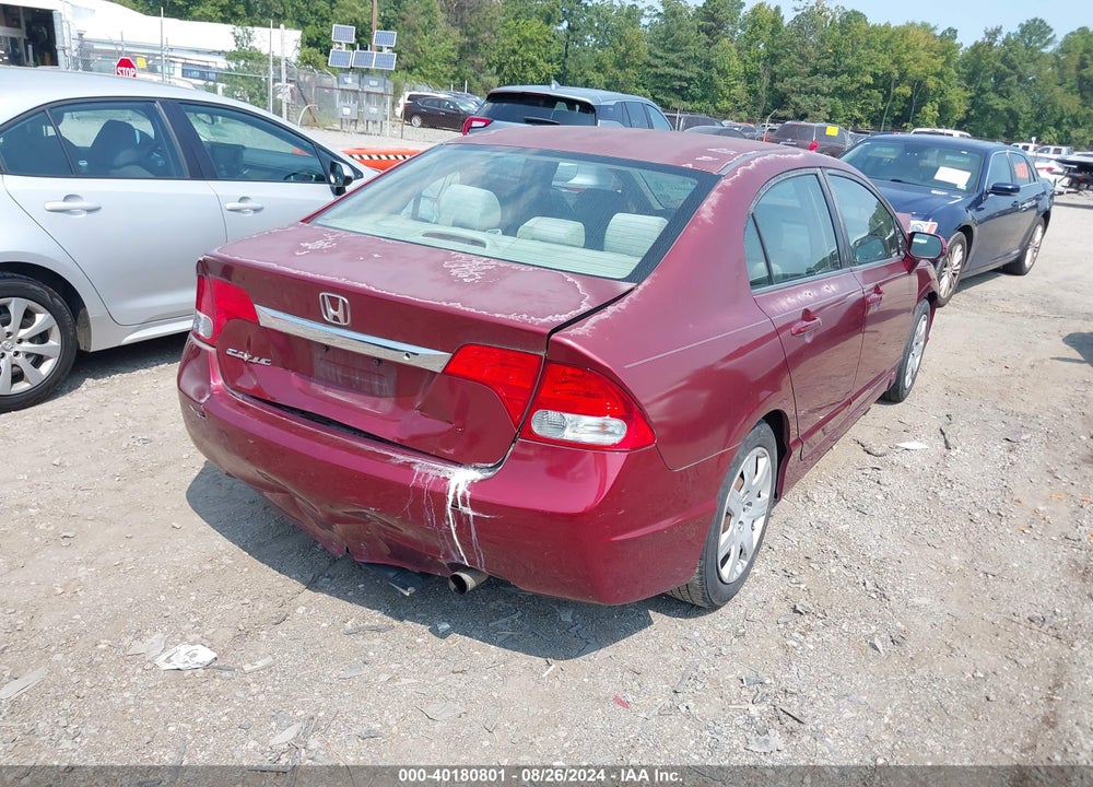 2010 HONDA CIVIC VIN: 2HGFA1F5XAH542611