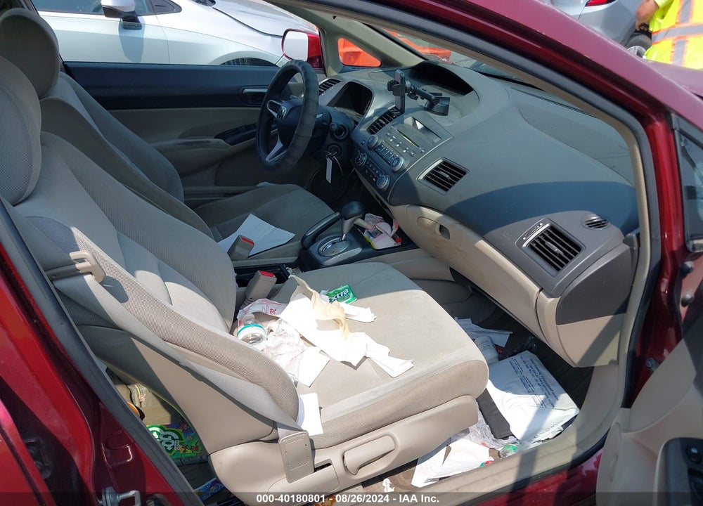 2010 HONDA CIVIC VIN: 2HGFA1F5XAH542611