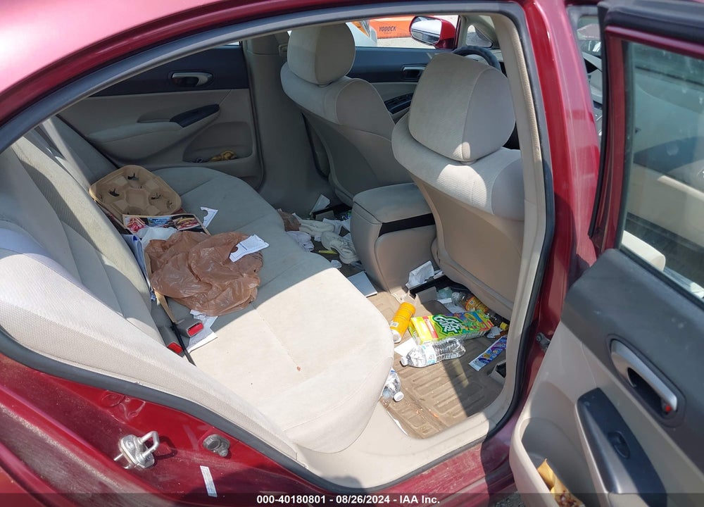 2010 HONDA CIVIC VIN: 2HGFA1F5XAH542611