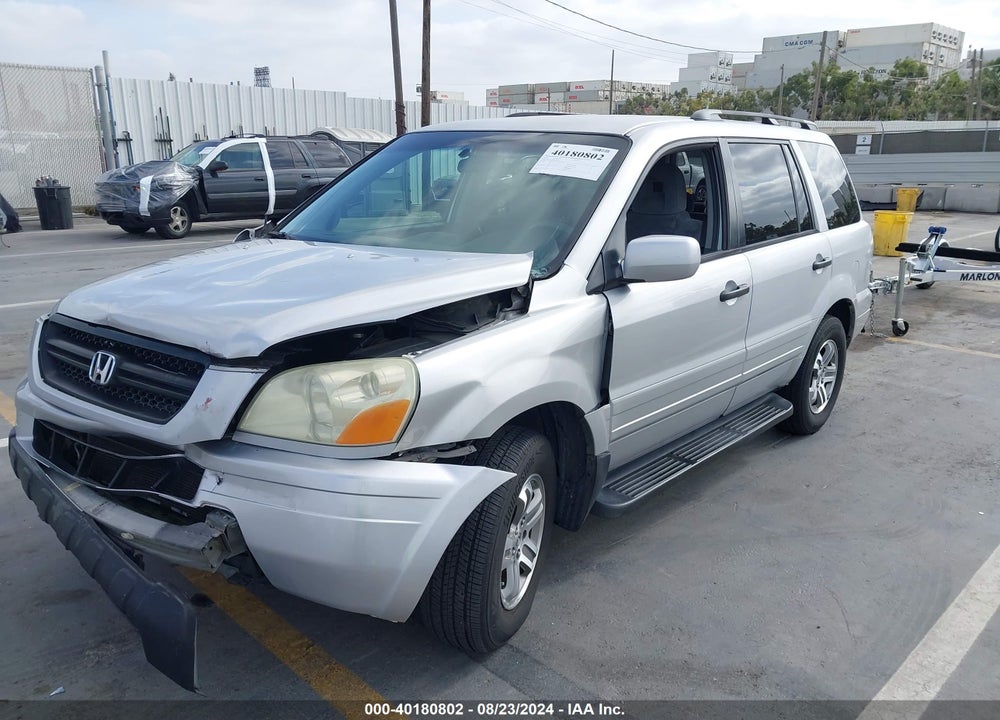 2004 HONDA PILOT VIN: 2HKYF18484H518316
