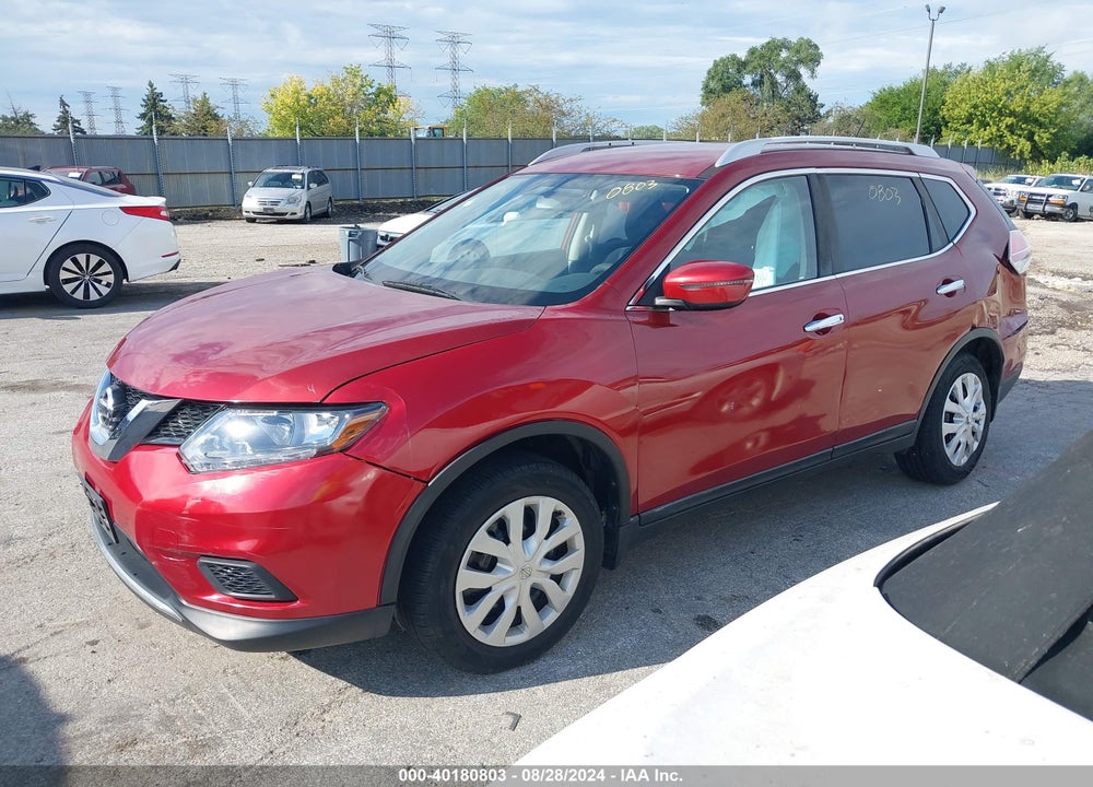 2016 NISSAN ROGUE S VIN: JN8AT2MV7GW152379