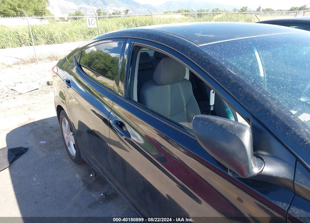 2013 HYUNDAI ELANTRA GLS VIN: KMHDH4AE3DU669787