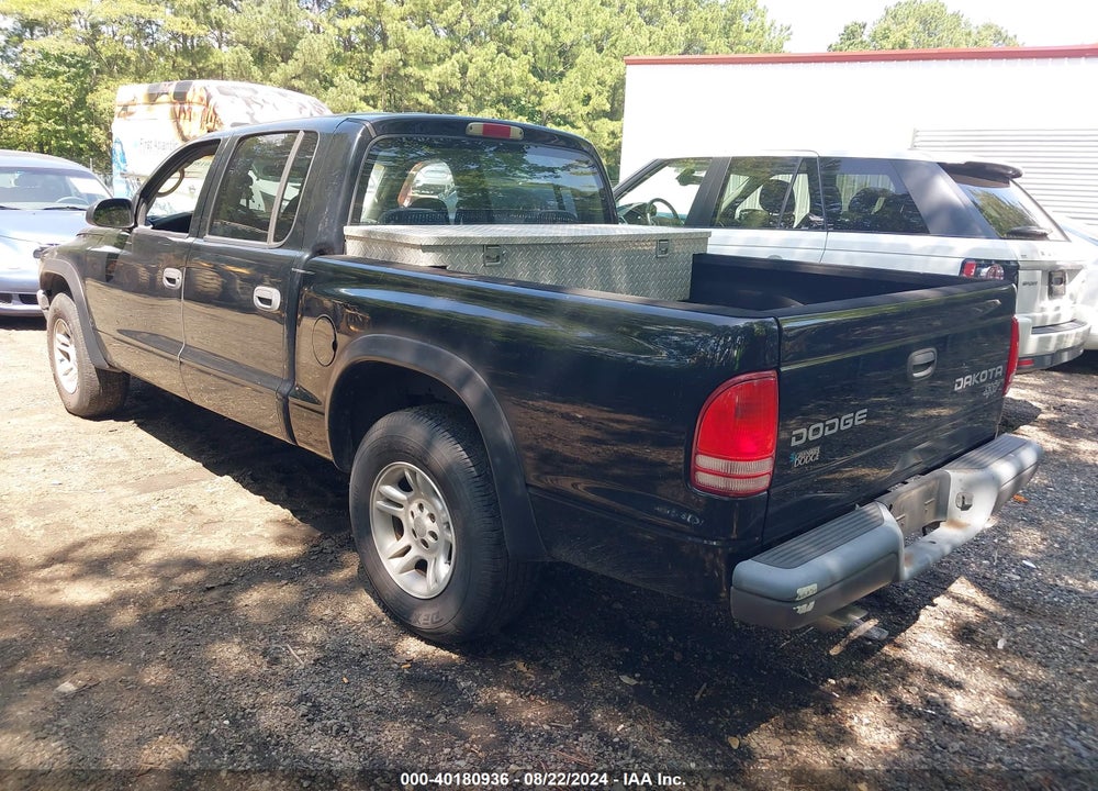 2004 DODGE DAKOTA SPORT/SXT VIN: 1D7HL38K74S781374