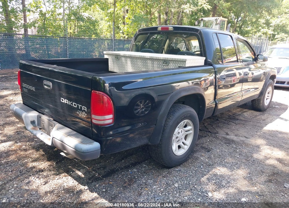 2004 DODGE DAKOTA SPORT/SXT VIN: 1D7HL38K74S781374