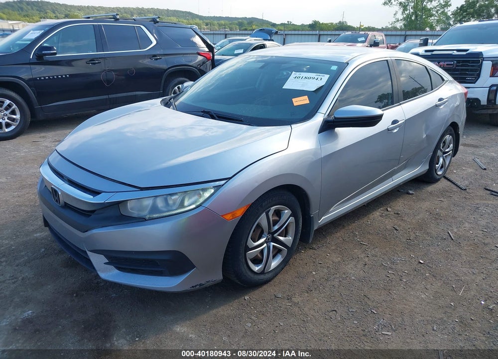 2016 HONDA CIVIC LX VIN: 19XFC2F50GE018550