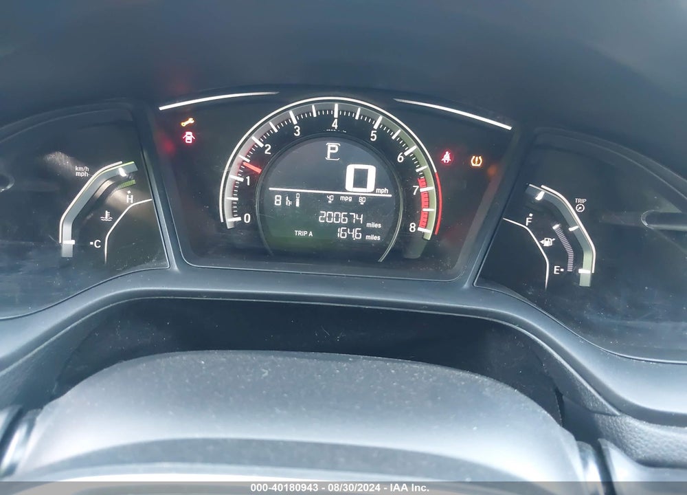 2016 HONDA CIVIC LX VIN: 19XFC2F50GE018550