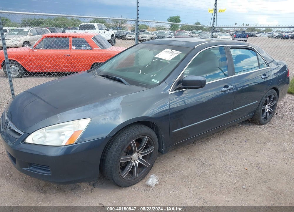 2006 HONDA ACCORD 2.4 EX VIN: 1HGCM567X6A004838