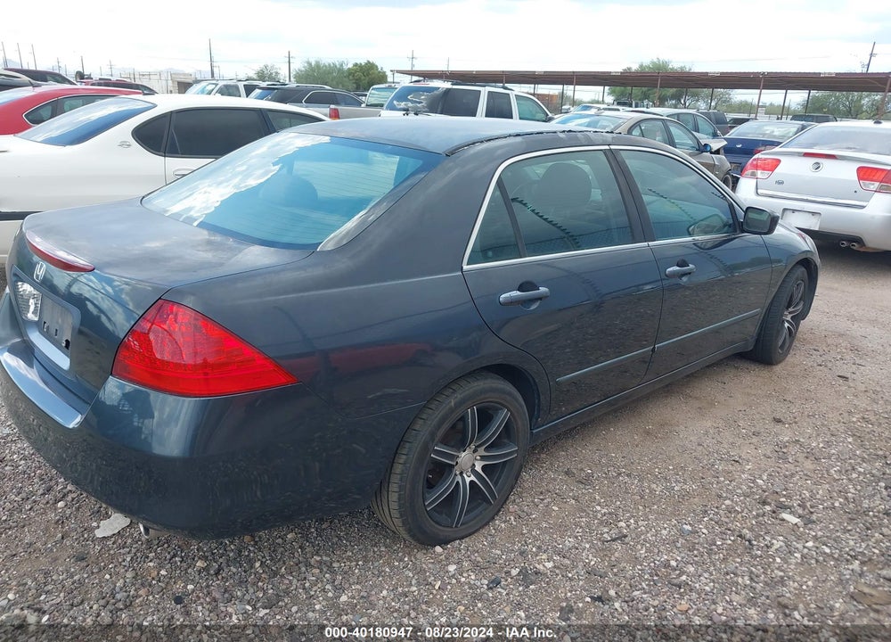 2006 HONDA ACCORD 2.4 EX VIN: 1HGCM567X6A004838