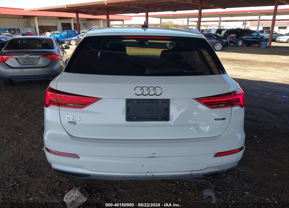 2021 AUDI Q3 PREMIUM 40 TFSI QUATTRO TIPTRONIC VIN: WA1AUCF33M1063728