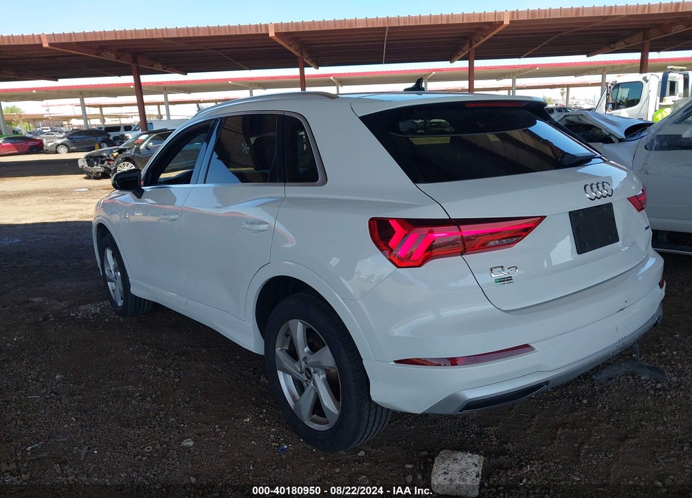 2021 AUDI Q3 PREMIUM 40 TFSI QUATTRO TIPTRONIC VIN: WA1AUCF33M1063728
