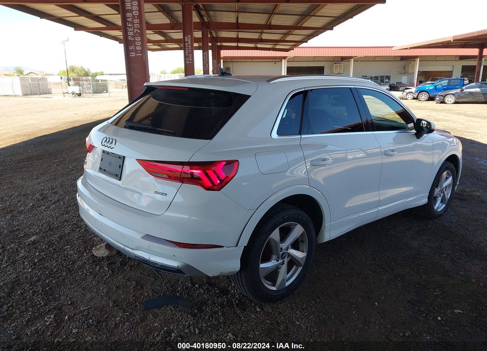 2021 AUDI Q3 PREMIUM 40 TFSI QUATTRO TIPTRONIC VIN: WA1AUCF33M1063728