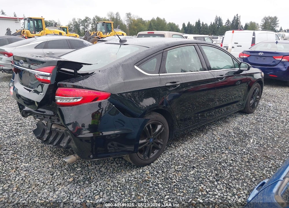 2018 FORD FUSION SE VIN: 3FA6P0H70JR241460