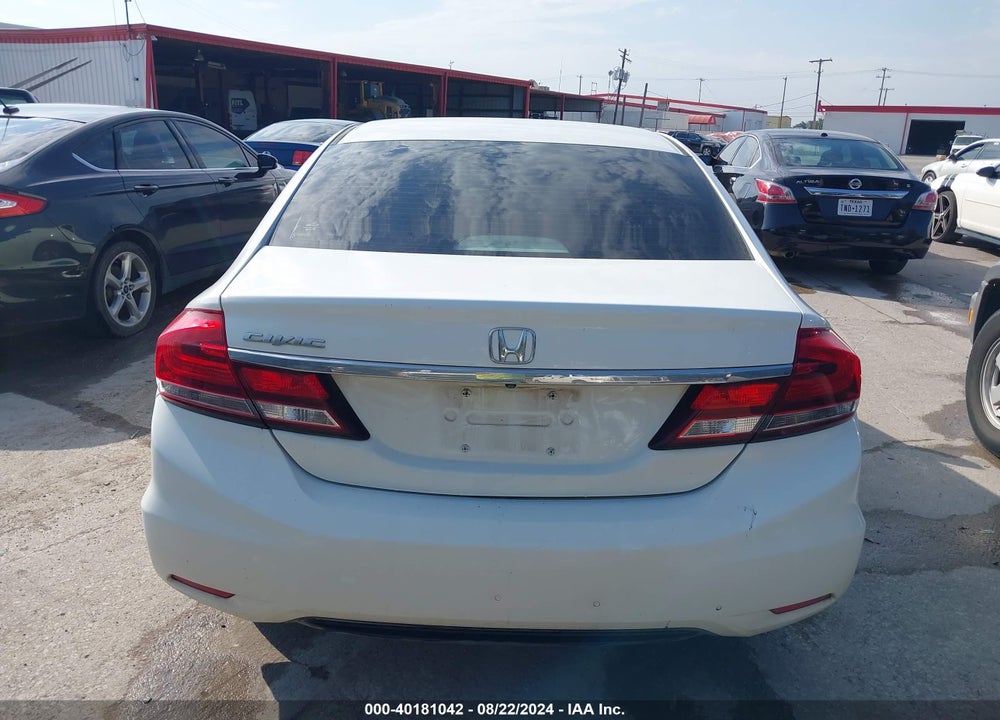2015 HONDA CIVIC LX VIN: 19XFB2F50FE039111