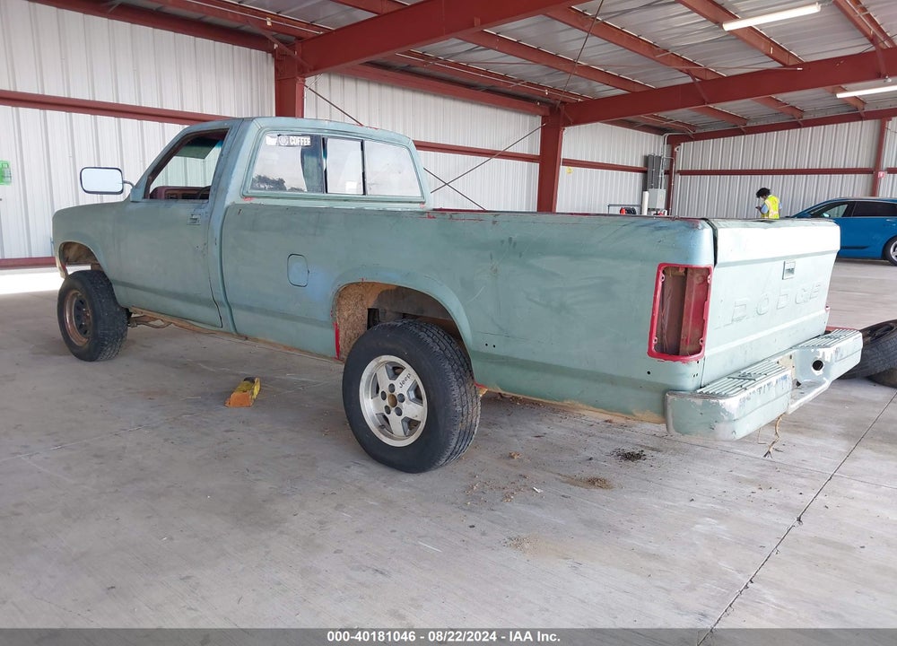 1989 DODGE DAKOTA VIN: 1B7GG26X4KS195943
