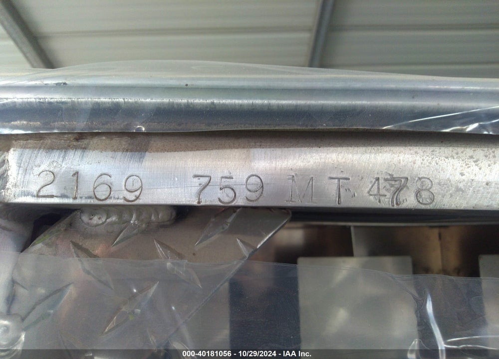 2020 GREGORY INDUSTRIES I FERRIER TRAILER VIN: 4S9BM0626LG242492