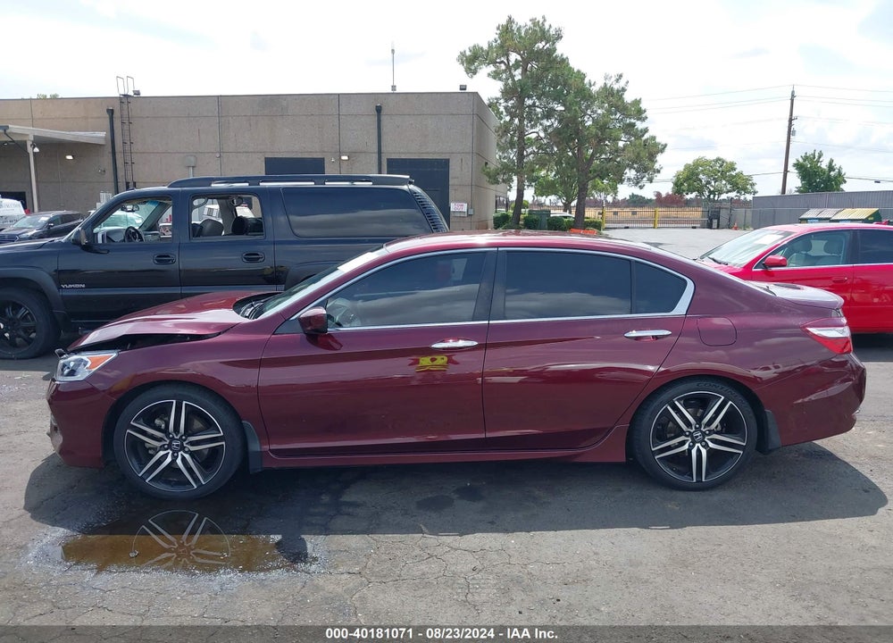 2016 HONDA ACCORD SPORT VIN: 1HGCR2F57GA104234