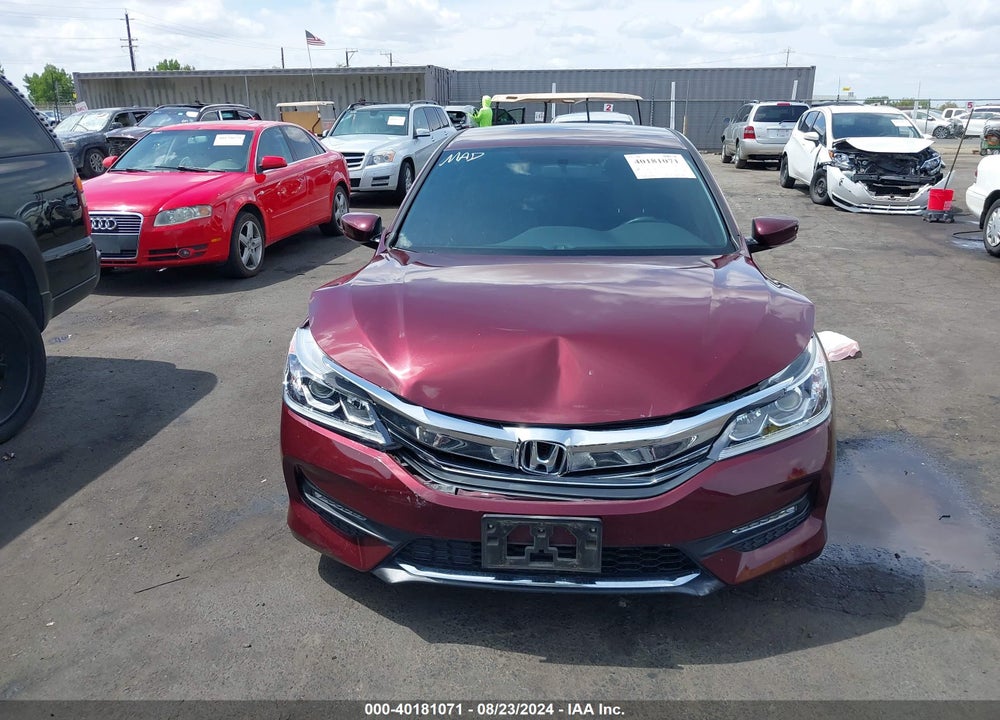 2016 HONDA ACCORD SPORT VIN: 1HGCR2F57GA104234