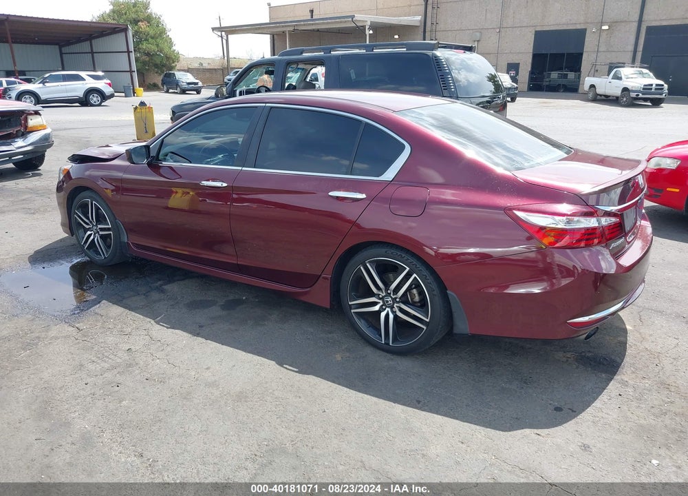 2016 HONDA ACCORD SPORT VIN: 1HGCR2F57GA104234